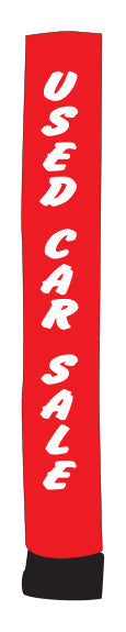 Air Dancer Tube - Used Car Sale